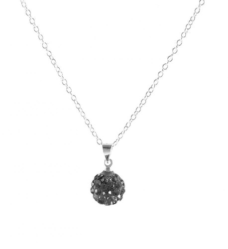 Collana donna sfera zirconi