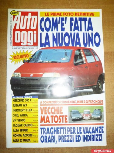 Auto oggi anno - oggi,
