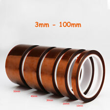 Nastro 3M resistente al calore alta temperatura poliimmide kapton-nastro larghezza 3mm - 100mm