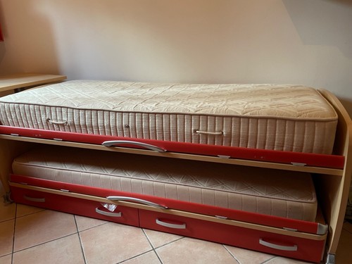 Letto castello con - letto,