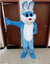 Adult Easter Bunny Mascot Costume Mascotte Fancy Dress Character Carnival