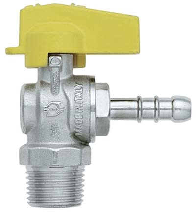 Valvola sfera gas squadra - gas, a