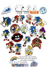 patch sonic the hedgehog iron on toppa termoadesiva miles prower tails robotnik