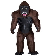 Costume Carnevale Adulto Autogonfiante, Gorilla  PS 10663