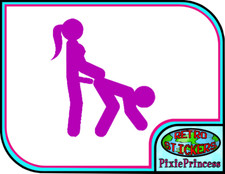 Adesivo in vinile Femdom