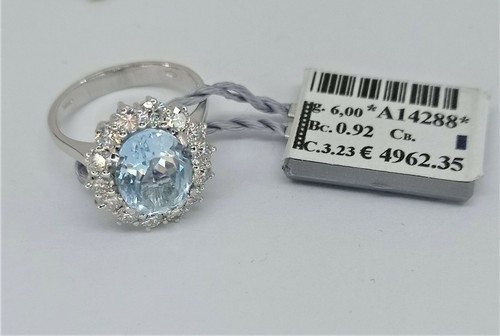Anello oro bianco - *,