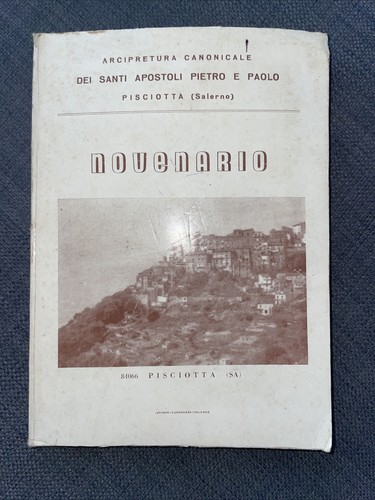 Novenario pisciotta - novenario,,