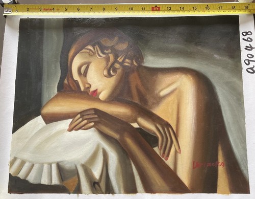 Oil canvas after tamara de - tamara,