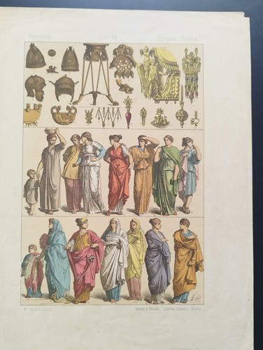 Antica stampa colori - stampa, a