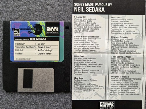 Neil sedaka midi song - song, files