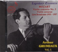 Mozart: Concerto Per Violino N. 3, Sonate Per Violino / Arthur Grumiaux, Hask CD