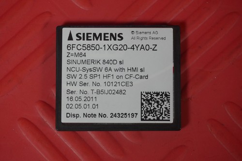 Siemens 6fc5850 1xg20 - siemens, 6fc5850-1xg20-4ya0-z