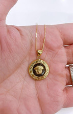 Collana Catenina 45cm ORO GIALLO mod. Greca di Versace ORO 18 KT 750% List 385€