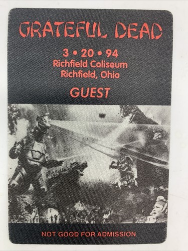Grateful dead backstage - backstage, pass