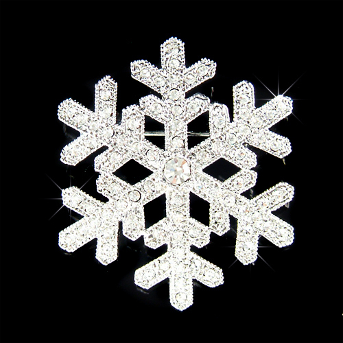 Fiocco neve in swarovski - fiocco,