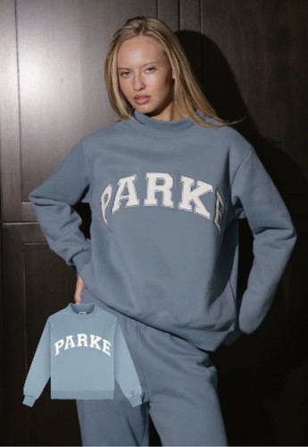 Felpa mockneck parke - parke, varsity