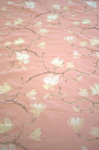 Tessuto fiorato fiori di - "fiori,