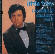 Little Tony ‎– Raccolta Di Successi Volume 2 , LP 33" ITALY VG+