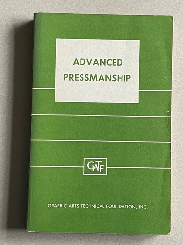 Advanced pressmanship presse - advanced, (presse