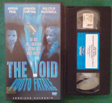 Vhs The Void Vuoto Fatale Film Ita Azione Adrian Paul Videocassetta Ex Nolo(V84)