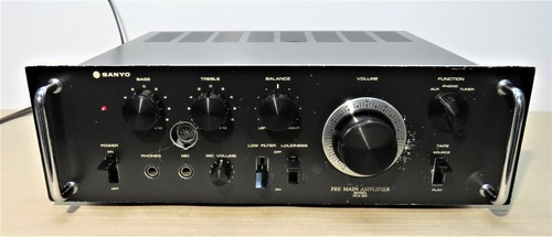 Pre main amplifier - pre, sanyo