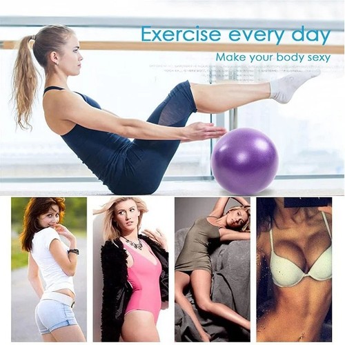 Rosa palla fitness 25cm - rosa, soft