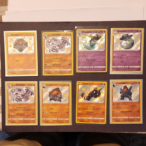 Lotto carte pokémon shining - 8,
