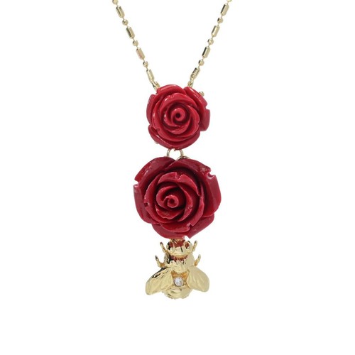 Collana graziella ape placcata - graziella,