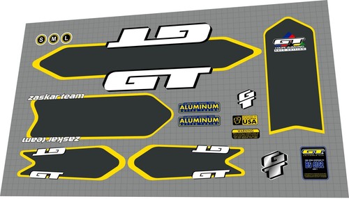 Set decalcomanie squadra - decalcomanie, gt