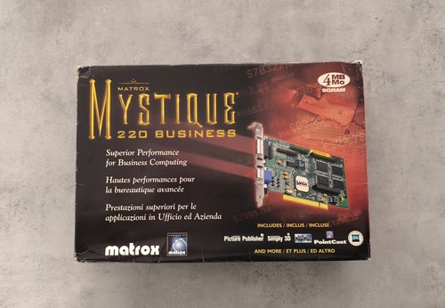 Matrox mystique 220 - 🔴matrox,
