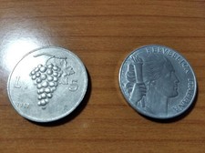 Copie/repliche 5 lire uva 1946 e 1947