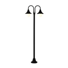 LAMPIONE PARIGI 2 BRACCI NERO-