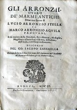 Gli Arronzii overo de' marmi