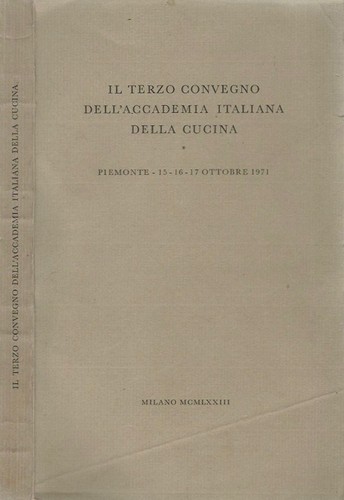 Terzo convegno - il,