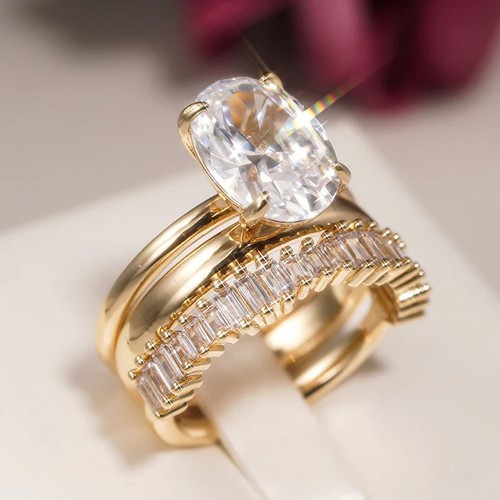 Set anello donna - anello, europeo
