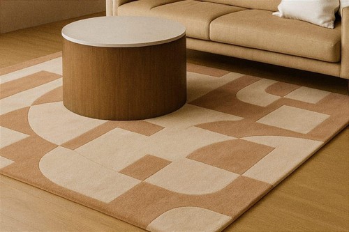 Tappeto lana trapuntato - tappeto, a