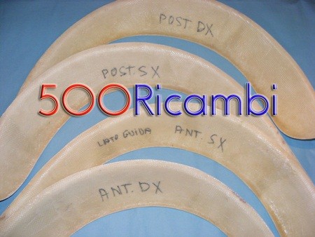 Fiat 500 kit parafanghi - fiat,