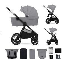 Kinderkraft DUO Passeggino Carrozzina e Borsa NEA 2 PLATINUM GREY