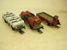 RIVAROSSI 3 ANTICHI CARRI MERCI FS