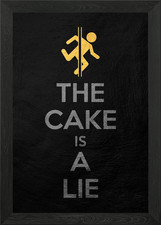 la torta è una bugia poster