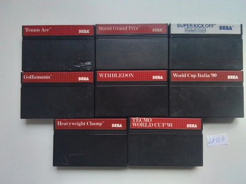 Lot jeux sega master - 8,