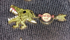 SPILLA PIN Hard Rock Cafe  Pin HOLLYWOOD TYRANNOSAURUS GUITAR LIMITED ED.