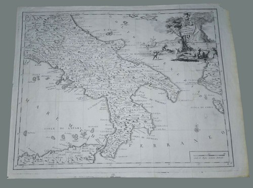 Carta geografica del - carta, di