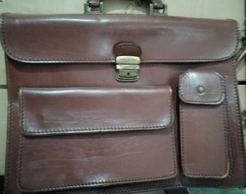 Borsa pelle uomo - pelle,