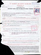 Francobolli documenti Malesia