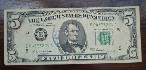 Banconota originale dollari - banconota,