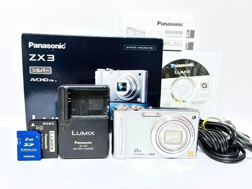 Panasonic lumix dmc zx3 silver - lumix,