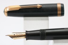 Vintage (c1950) Parker AF Duofold Black Fine Fountain Pen (Restoration Project)