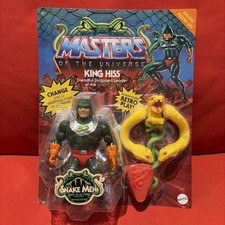 2022 Mattel Masters Of The Universe King Hiss Deluxe Figure Set