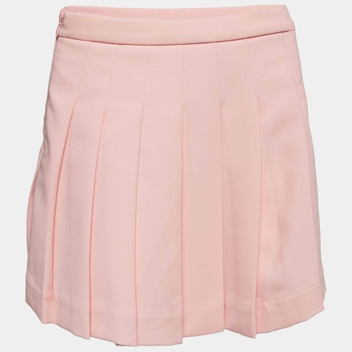 Gonna plissettata gabardina - in,